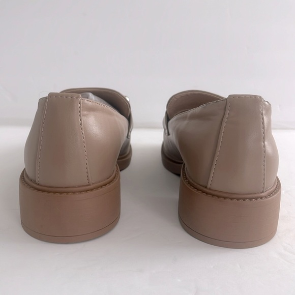 SHOEDAZZLE Women’s Camille Slip-On Loafer Tan Loafers Lug Sole Shoes Size 11 New - Picture 9 of 10